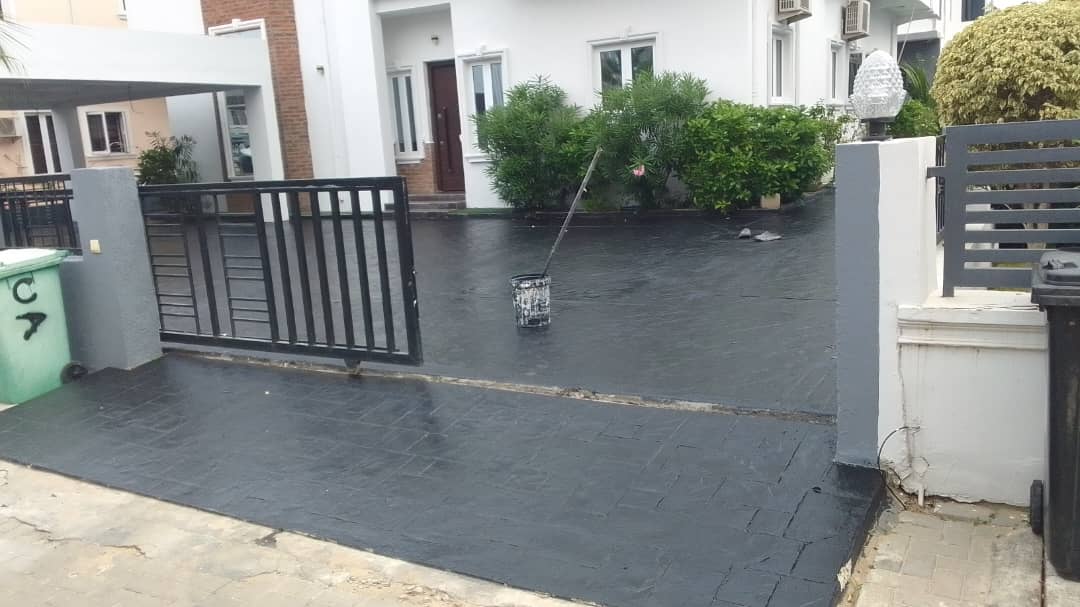 Stamped Concrete Floor
