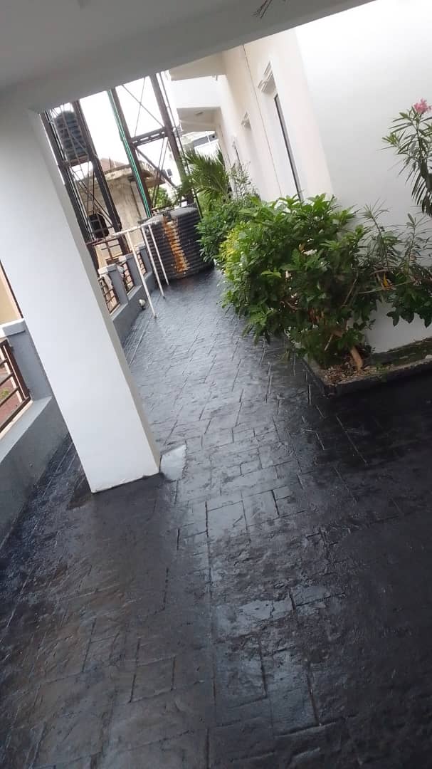 Stamped Concrete Floor